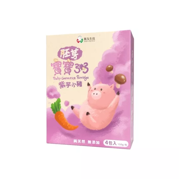 飯友 常溫寶寶胚芽粥 150g*4包/盒 10M+ 