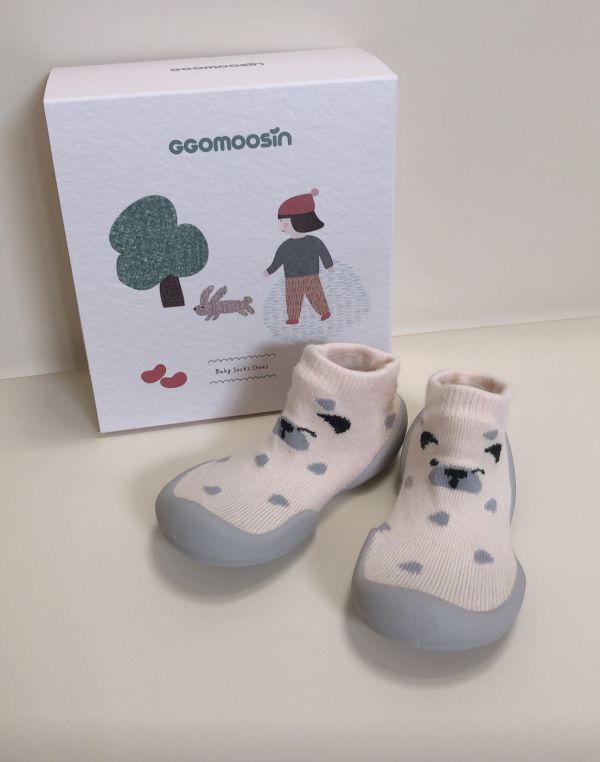 Ggomoosin 學步襪鞋  啾咪小獵犬 