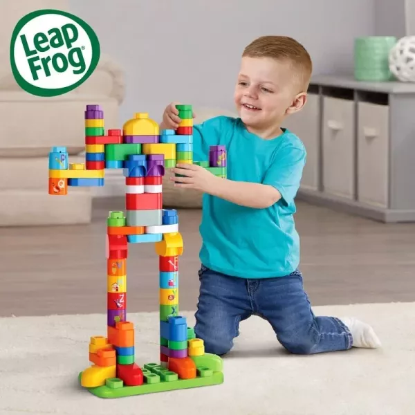 LeapFrog 小小建築師-豪華81件積木補充盒(綠/粉) 