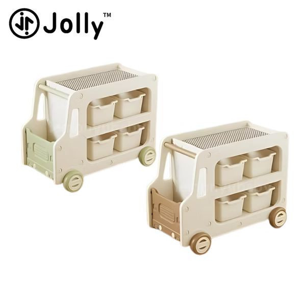 預購 Jolly 巴士造型收納架 
