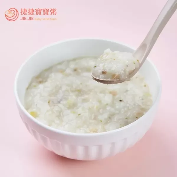 捷捷 副食品1P-08 鮮魚野蕈大寶寶粥(150g*2) 
