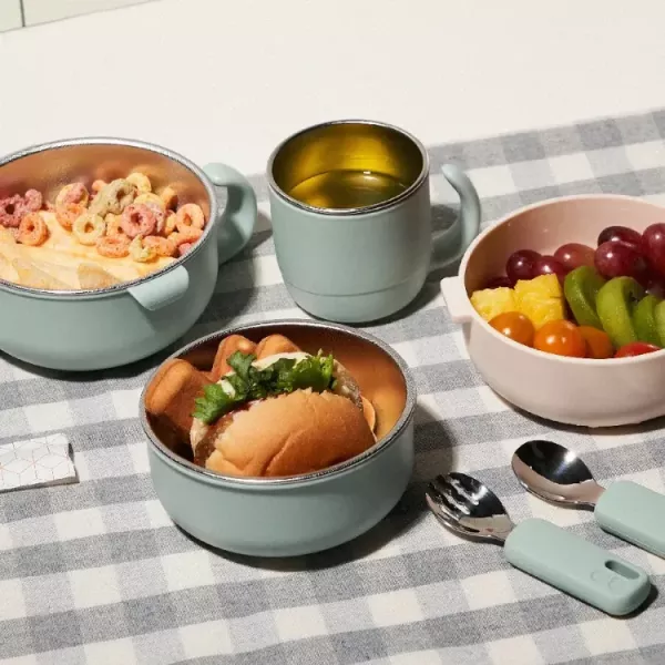 MOTHER-K HUG外出豪華不鏽鋼餐具多件組 