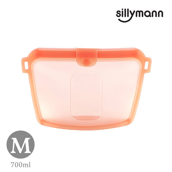韓國sillymann 100%鉑金矽膠密封袋 700ml 