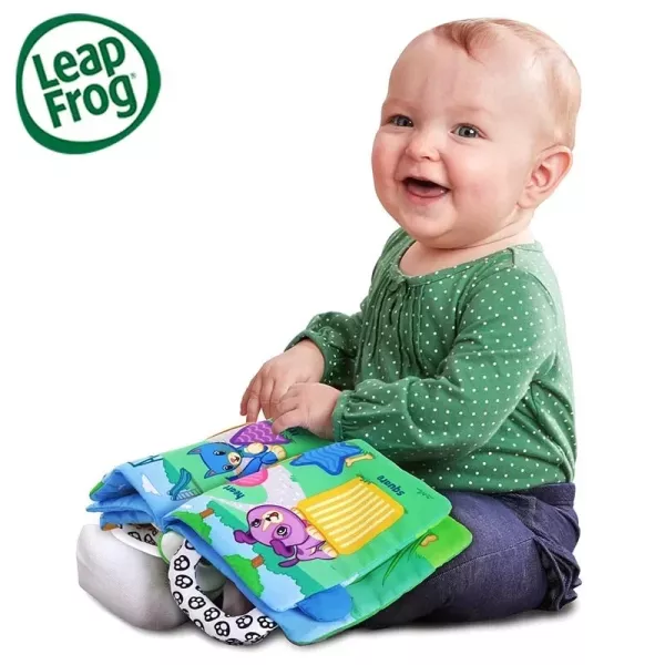 LeapFrog 有聲學習布書(綠/粉紫) 