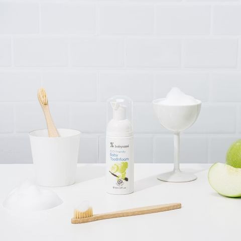 babysassi 誰是寶貝 兒童專用護齒泡沫牙膏 