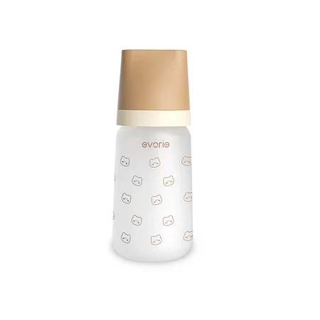 evorie矽膠護層玻璃寬口徑奶瓶 160ml/240ml 