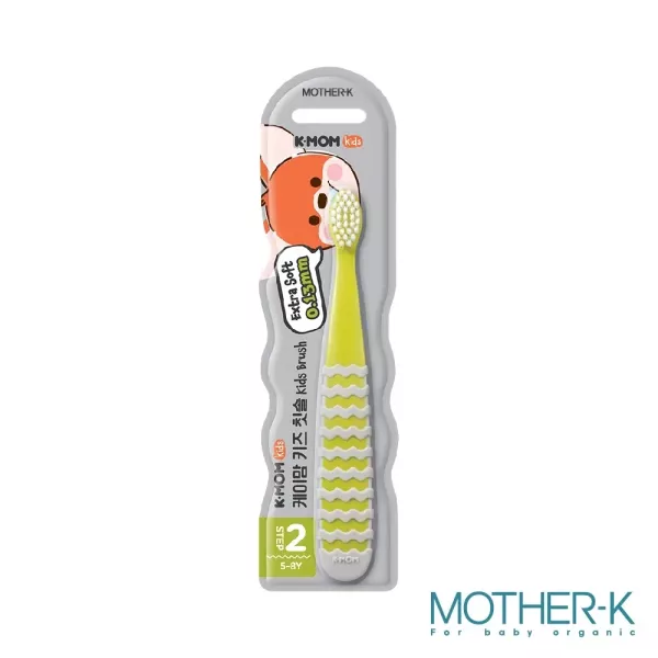 MOTHER-K K-MOM 潔淨護理兒童牙刷(5Y以上) 