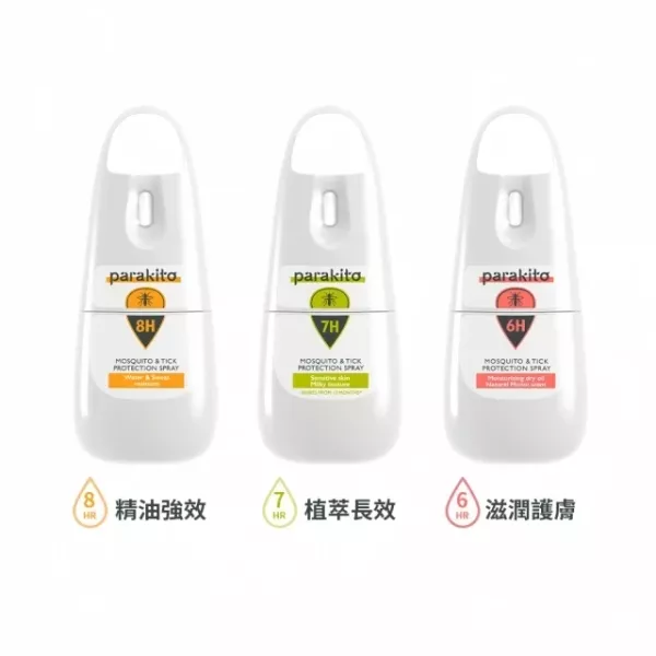 Parakito 法國帕洛天然防蚊噴霧 多款可選(75ml/入) 