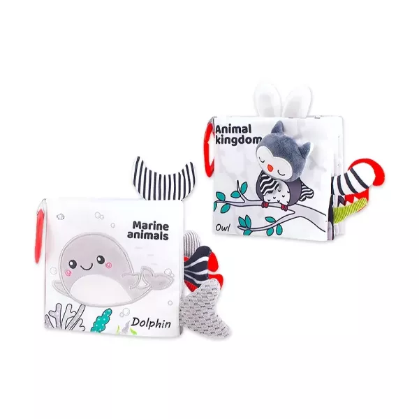OceanBaby 黑白布書 