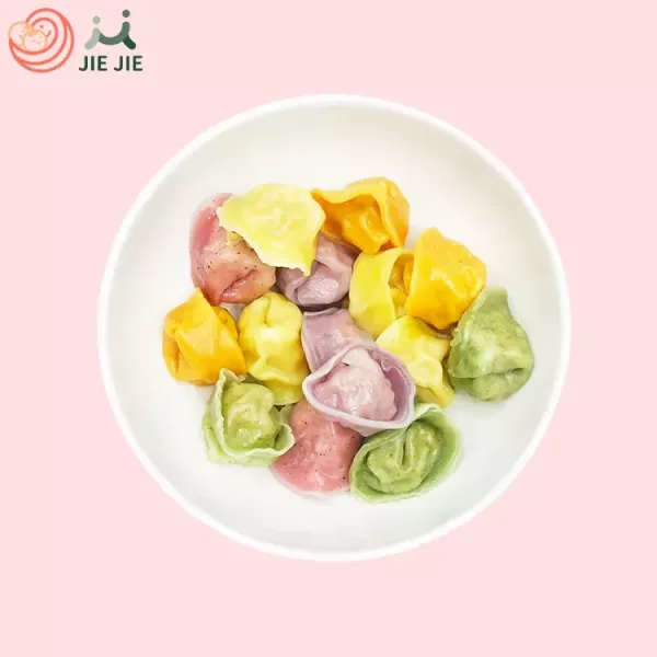 捷捷 寶寶副食品2-D 後元彩虹水餃(14M+) 