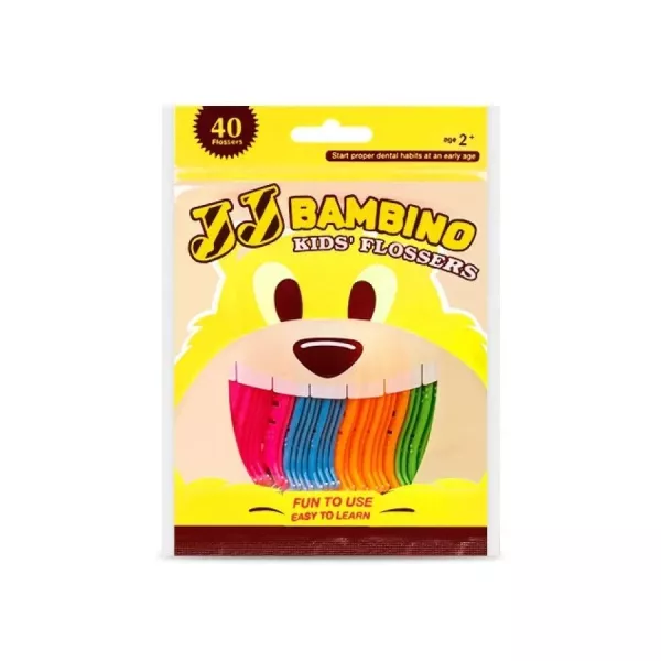 JJ BAMBINO造型兒童牙線棒(多款可選) 