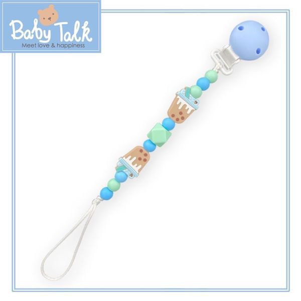 BABY TALK 小小家 防脫落矽膠奶嘴鏈 (多款可選) 