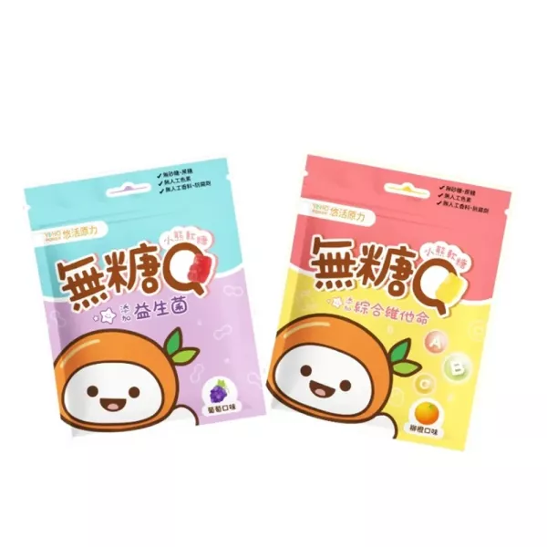 悠活原力 小悠活無糖Q小熊軟糖 25g/包(綜合維他命/益生菌) 