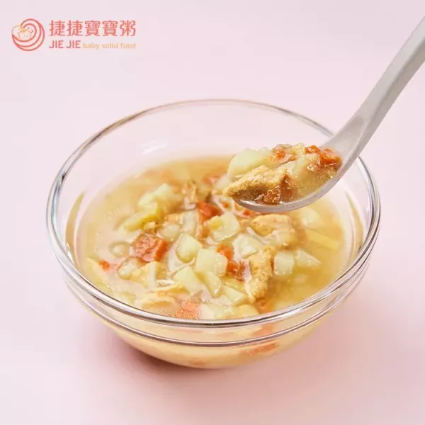 捷捷 寶寶副食品2-5 咖哩雞肉(120g*2) 