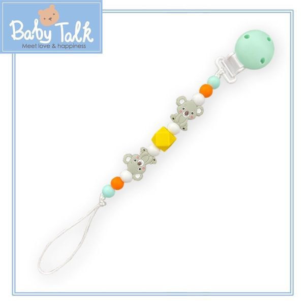 BABY TALK 小小家 防脫落矽膠奶嘴鏈 (多款可選) 