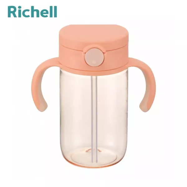 Richell 利其爾 AX系列幻彩吸管水杯 320ml 