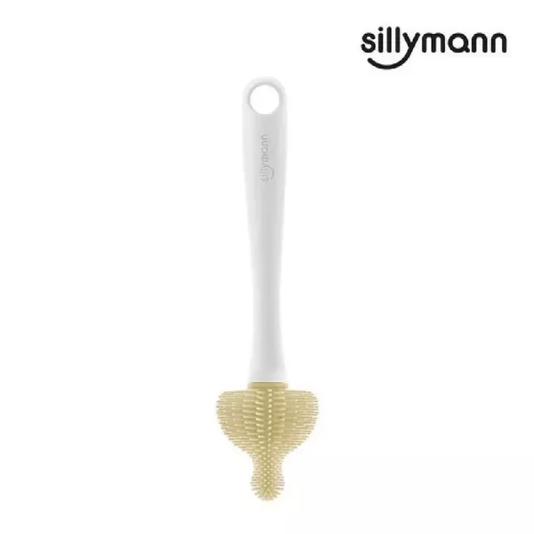 韓國sillymann 鉑金矽膠奶嘴刷 
