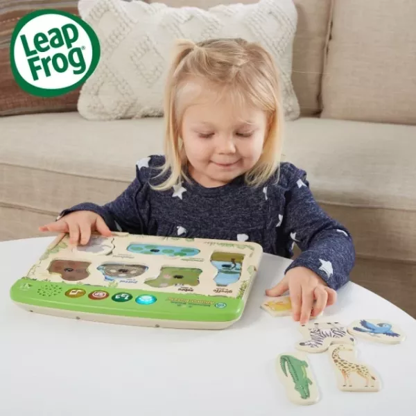 LeapFrog 木質動物拼圖 