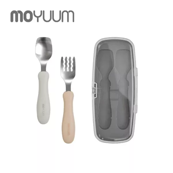 MOYUUM 韓國 兒童304不鏽鋼湯叉餐具組 