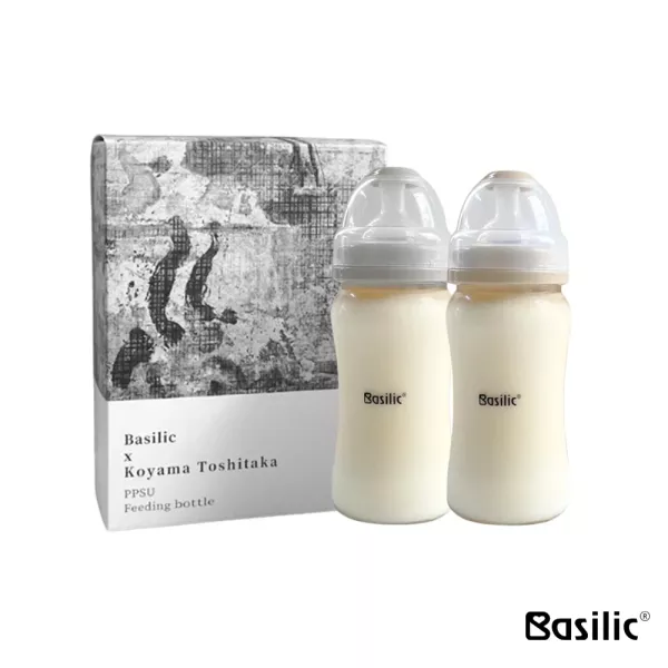 預購 貝喜力克 PPSU防脹氣寬口奶瓶 #存在主義(240ml/2入) 