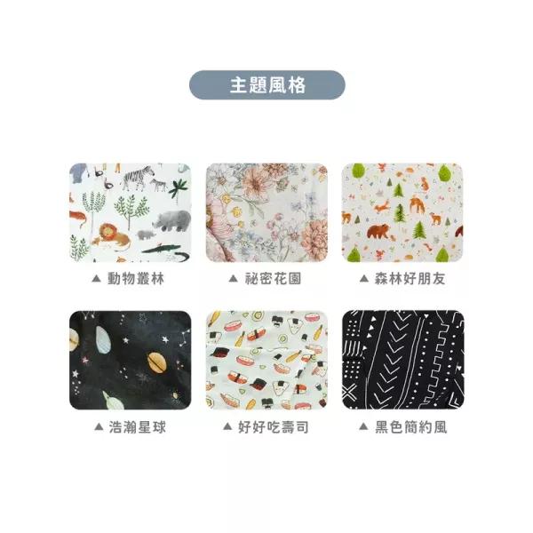 Loulou Lollipop 加拿大 竹纖維透氣包巾 主題/城市系列 120x120cm 