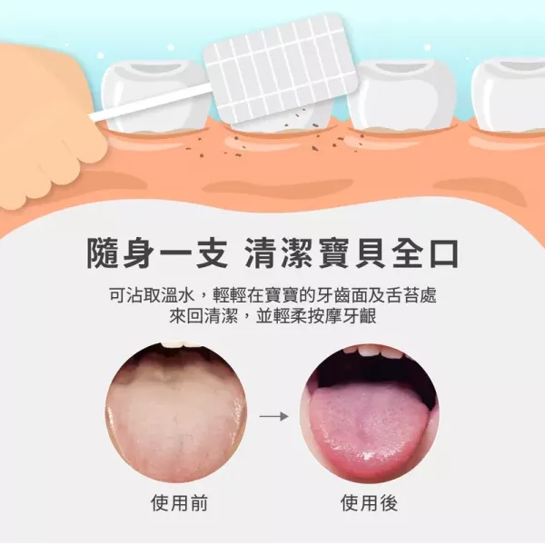 Lab52 齒妍堂 兒童口腔清潔棒 100入/盒 