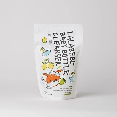 MOTHER-K LALAPOPO 草本極淨蔬果奶瓶清潔慕斯罐裝500ml/補充包400ml 