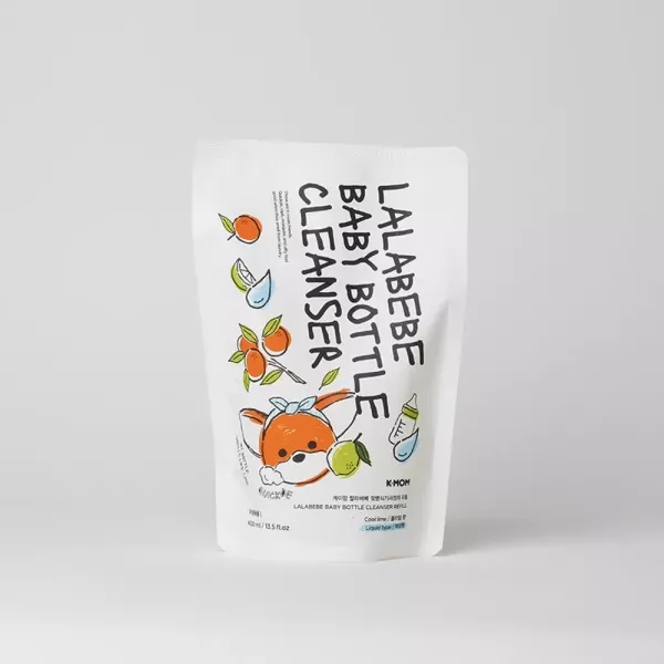MOTHER-K LALAPOPO 草本極淨蔬果奶瓶清潔劑罐裝500ml/補充包400ml 