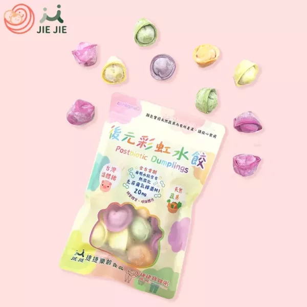 捷捷 寶寶副食品2-D 後元彩虹水餃(14M+) 
