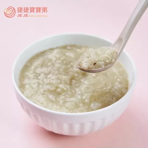 捷捷 副食品1-06秋葵白菜牛肉小寶寶粥(120g*4) 