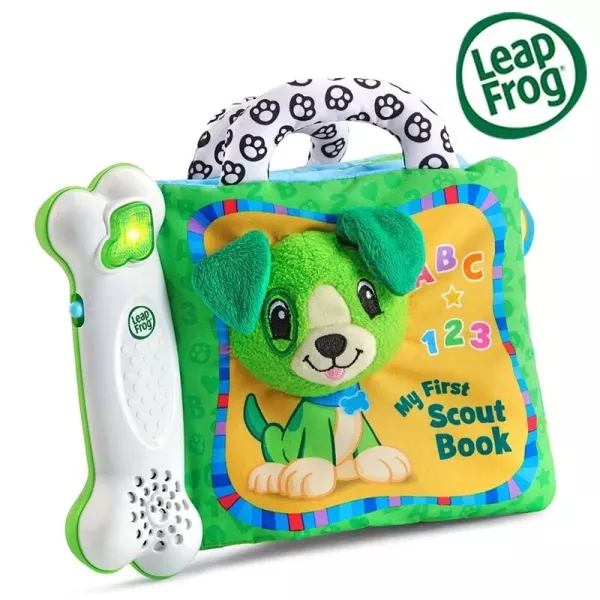 LeapFrog 有聲學習布書(綠/粉紫) 