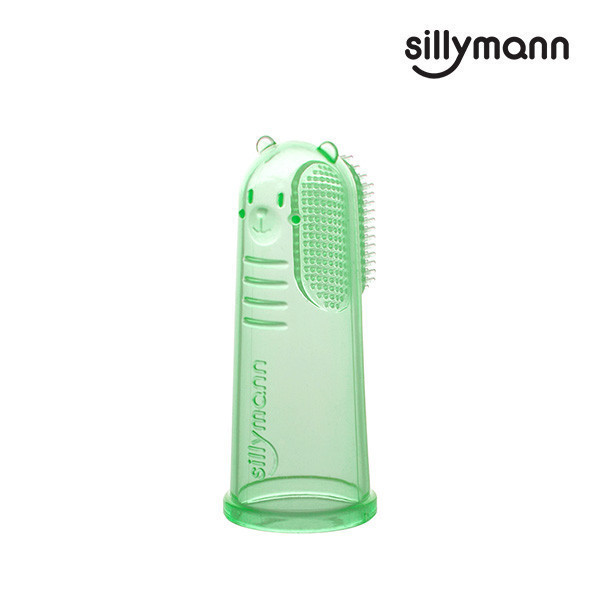 韓國sillymann 100%鉑金矽膠指套牙刷 