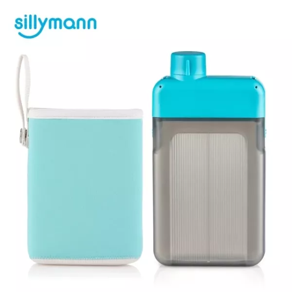 韓國sillymann 扁平時尚水壺500ml 
