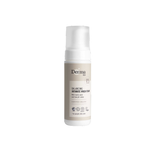 Derma丹麥德瑪 有機蘆薈私密潔淨慕斯150ml 有機大地系列 