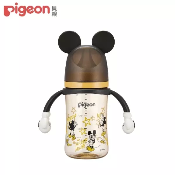 貝親 迪士尼母乳實感PPSU奶瓶 240ML米奇星星/維尼塗鴉/經典米奇/唐老鴨 