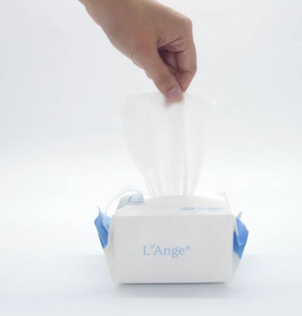 L'Ange 棉之境 乾濕兩用 純棉柔巾100抽(多入可選) 