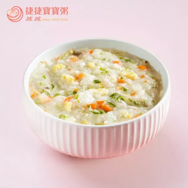 捷捷 副食品1P-18 番茄時蔬嫩雞大寶寶粥(150*2) 