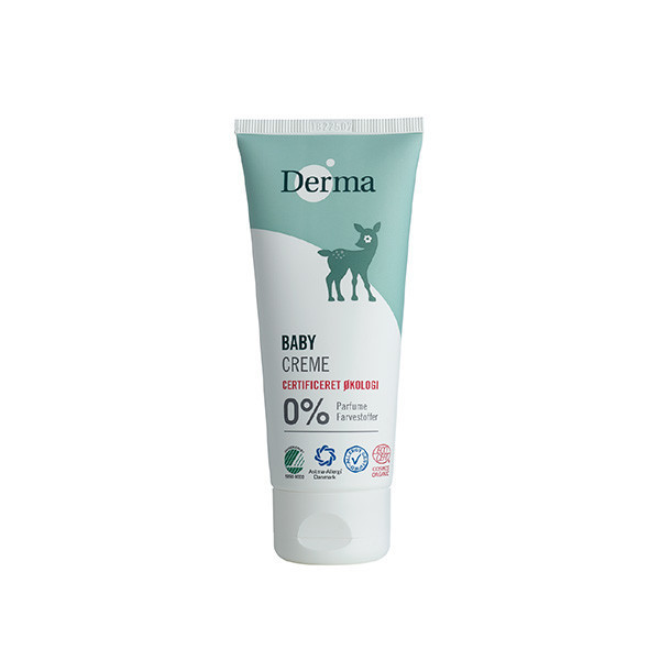 Derma丹麥德瑪 寶寶有機滋潤護膚霜(旅行號) 100ml 