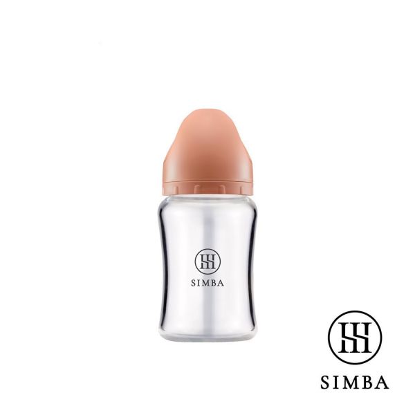 小獅王辛巴 蘊蜜質金玻璃寬口奶瓶(180ml/270ml) 