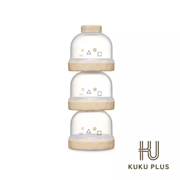 酷咕鴨 PLUS純真之瞳疊疊樂奶粉罐(三色可選) 