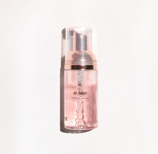 deBalets小巴黎【體驗瓶-小香粉】SPA級香水精華私密慕斯-莓果花香 40ml 