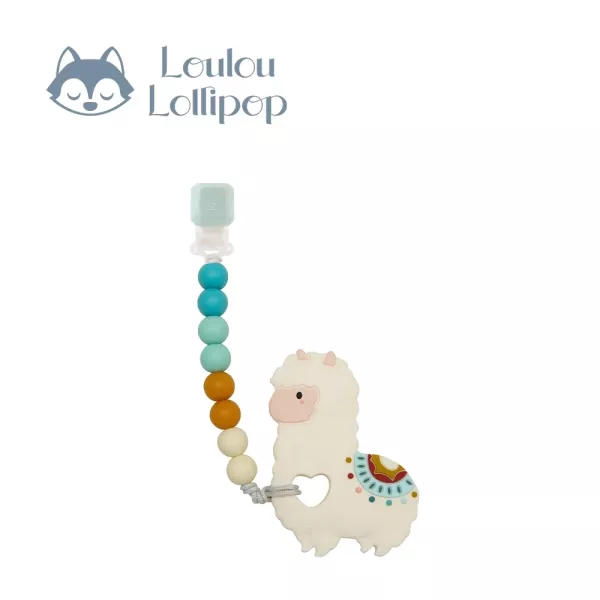 Loulou Lollipop 固齒器奶嘴鍊組 