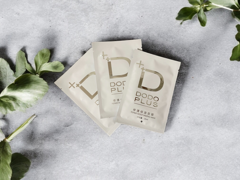 DODOPLUS修護保濕面膜(3片裝) 面膜,台灣面膜,面膜推薦,保濕面膜,修復面膜,修護面膜,臉部保濕