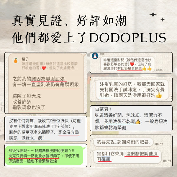 DODOPLUS初體驗組合(限量100組) 機能皂,胺基酸皂,洗面乳,洗臉皂,洗面皂推薦,沐浴露,沐浴乳,沐浴乳天然,面膜,面膜台灣,面膜推薦 洗臉皂,洗臉肥皂,肥皂,洗面乳,潔顏乳