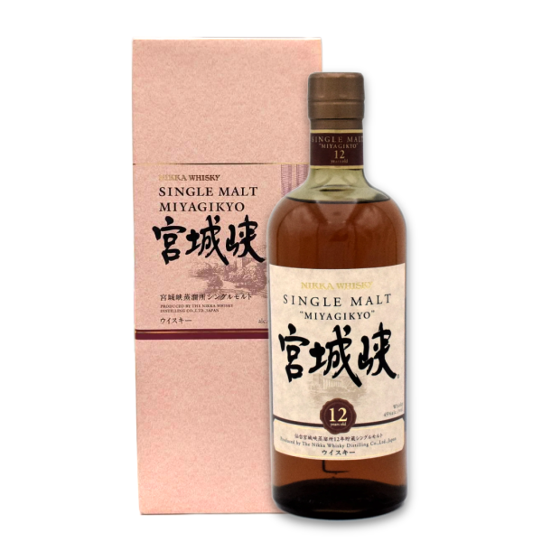 宮城峽12年單一麥芽日本威士忌 (禮盒） 