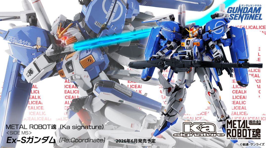 「現貨」萬代 METAL ROBOT魂 鋼彈前哨戰 Ex-S鋼彈 (Re:Coordinate) 鋼彈前哨戰,Ex-S鋼彈,METAL ROBOT魂,Re:Coordinate,萬代鋼彈,金屬可動,收藏模型