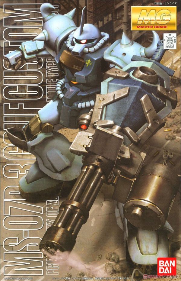 「9月10號結單」萬代 組裝模型 MG 1/100 MS-07B3 古夫 鋼彈 模型, 古夫 模型, MS-07B3, MG 模型, 1/100 模型, 萬代 模型