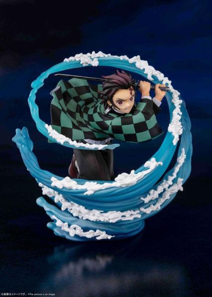 「06月10號結單」萬代 Figuarts ZERO 鬼滅之刃 竈門炭治郎-水之呼吸- 再販版 鬼滅之刃,竈門炭治郎,水之呼吸,Figuarts ZERO,炭治郎公仔,萬代公仔,鬼滅公仔,再販版,動漫模型