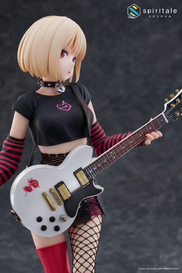 「8月25號結單」TAITO Lycoris Recoil 莉可麗絲 1/7 錦木千束 樂團ver 錦木千束公仔,莉可麗絲模型,Lycoris Recoil公仔,TAITO模型,樂團Ver,1/7比例模型,動漫舞台模型,日本女角模型,千束樂團版,新手玩具村