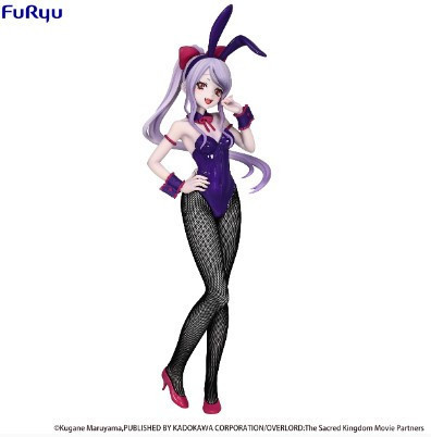 「11月04號結單」再販 Furyu景品 OVERLORD BiCute Bunnies公仔 夏提雅 Furyu,景品,OVERLORD,夏提雅,BiCute Bunnies,再販,兔女郎,公仔,收藏,新手玩具村